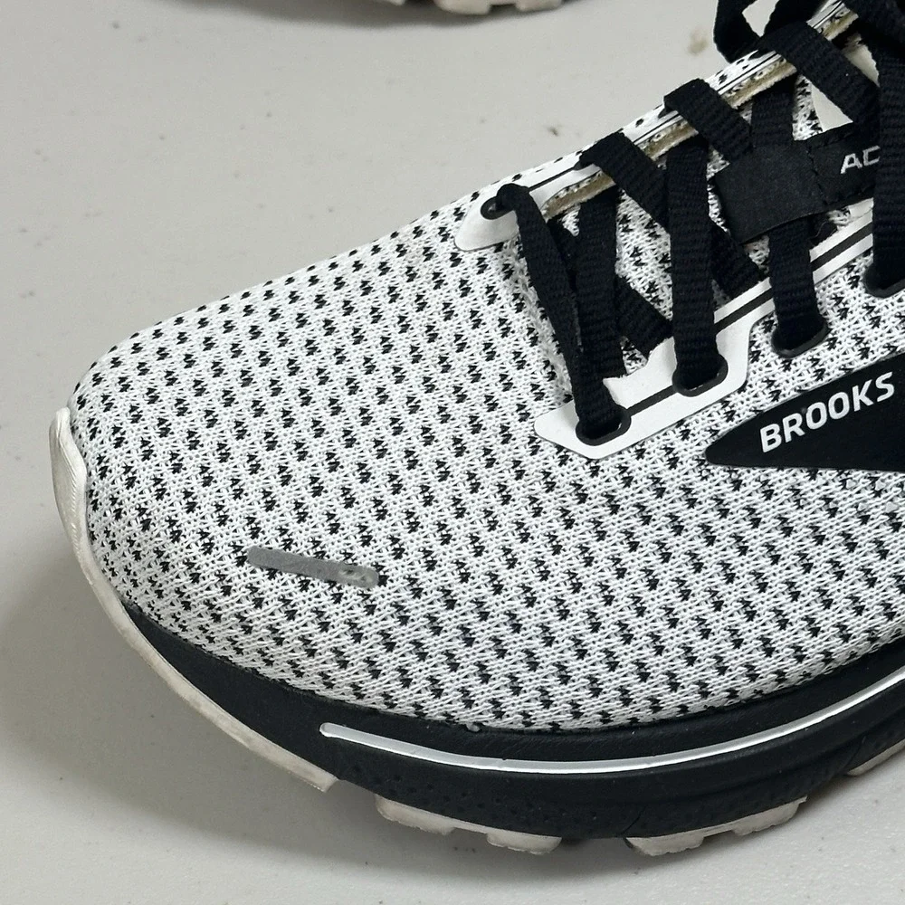 Brooks Adrenaline GTS 22 Womens Size 7.5 Running Shoes White Black 1203531B135 - Picture 9 of 16